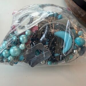 Elegant Turquoise and Silver Jewelry Set